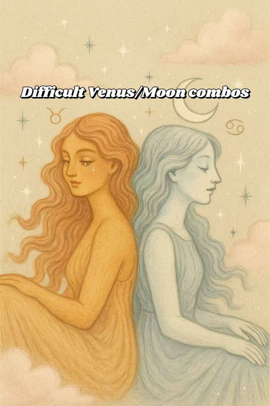 When Venus and the Moon Clash: The Inner Struggle of Love and Security