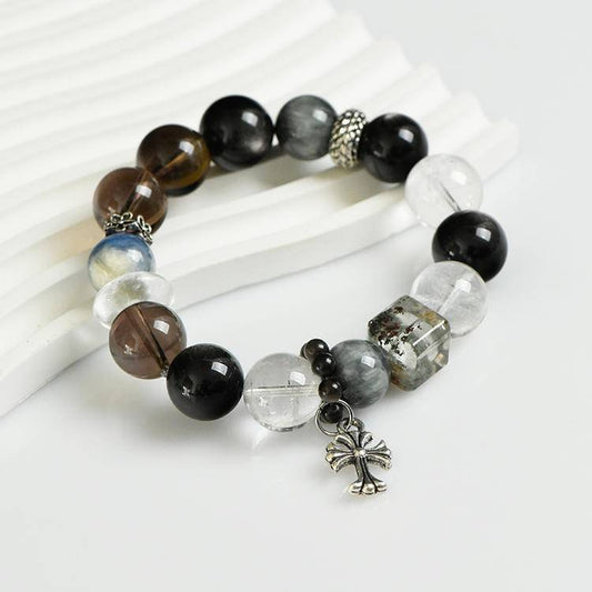 Obsidian Bracelet for Protection & Deep Power | Mars in 8th House